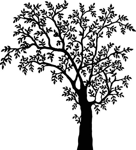 Printable Tree Stencil